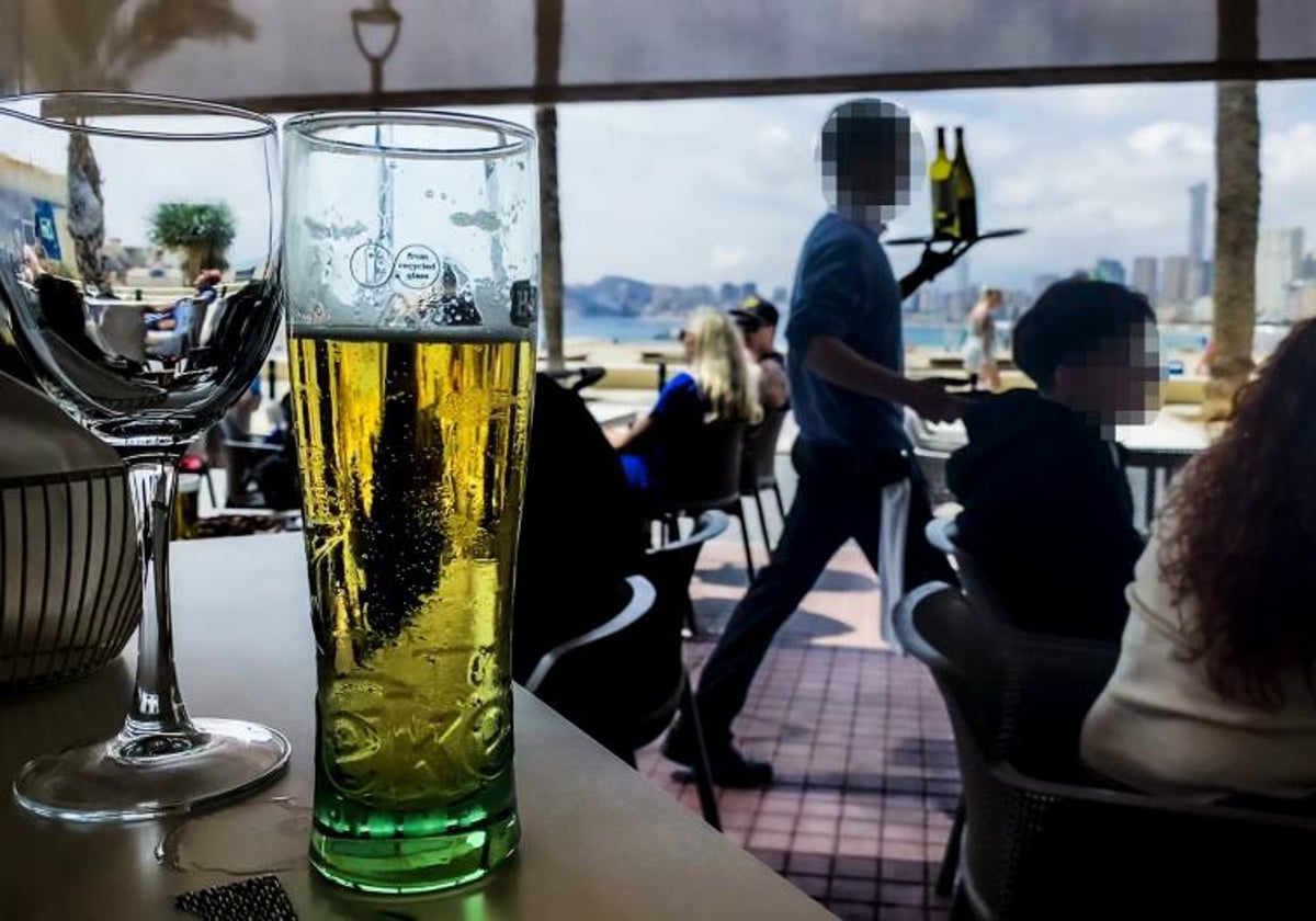 Imagen de archivo de la terraza de un restaurante ajeno a esta noticia