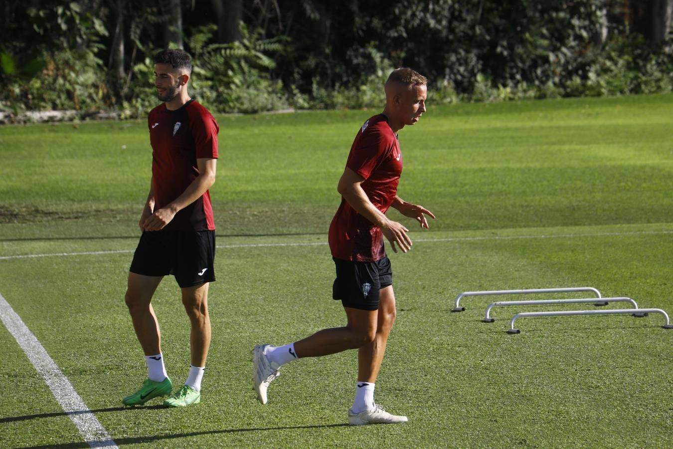 Las mejores imágenes del primer entrenamiento de pretemporada del Córdoba CF