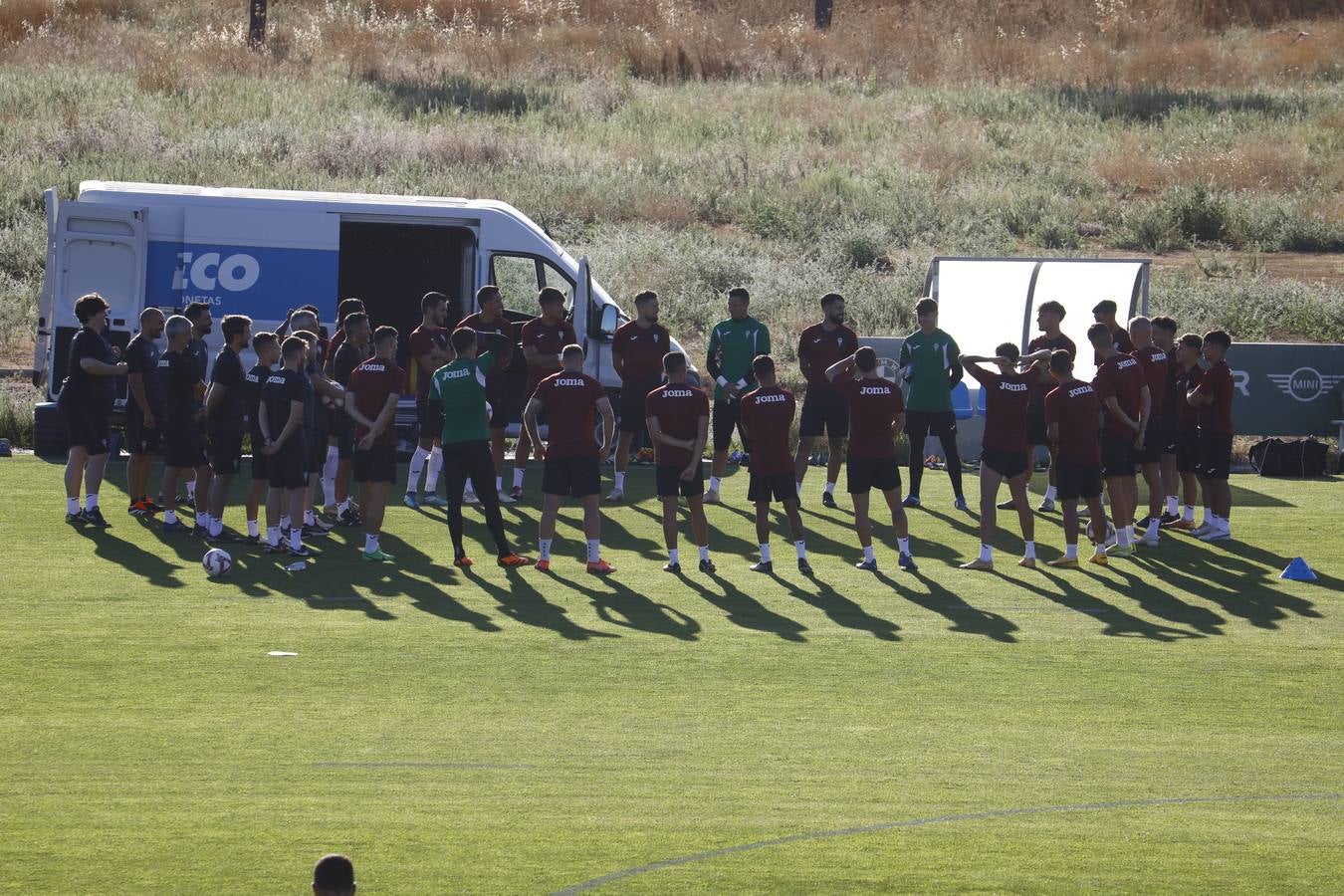 Las mejores imágenes del primer entrenamiento de pretemporada del Córdoba CF