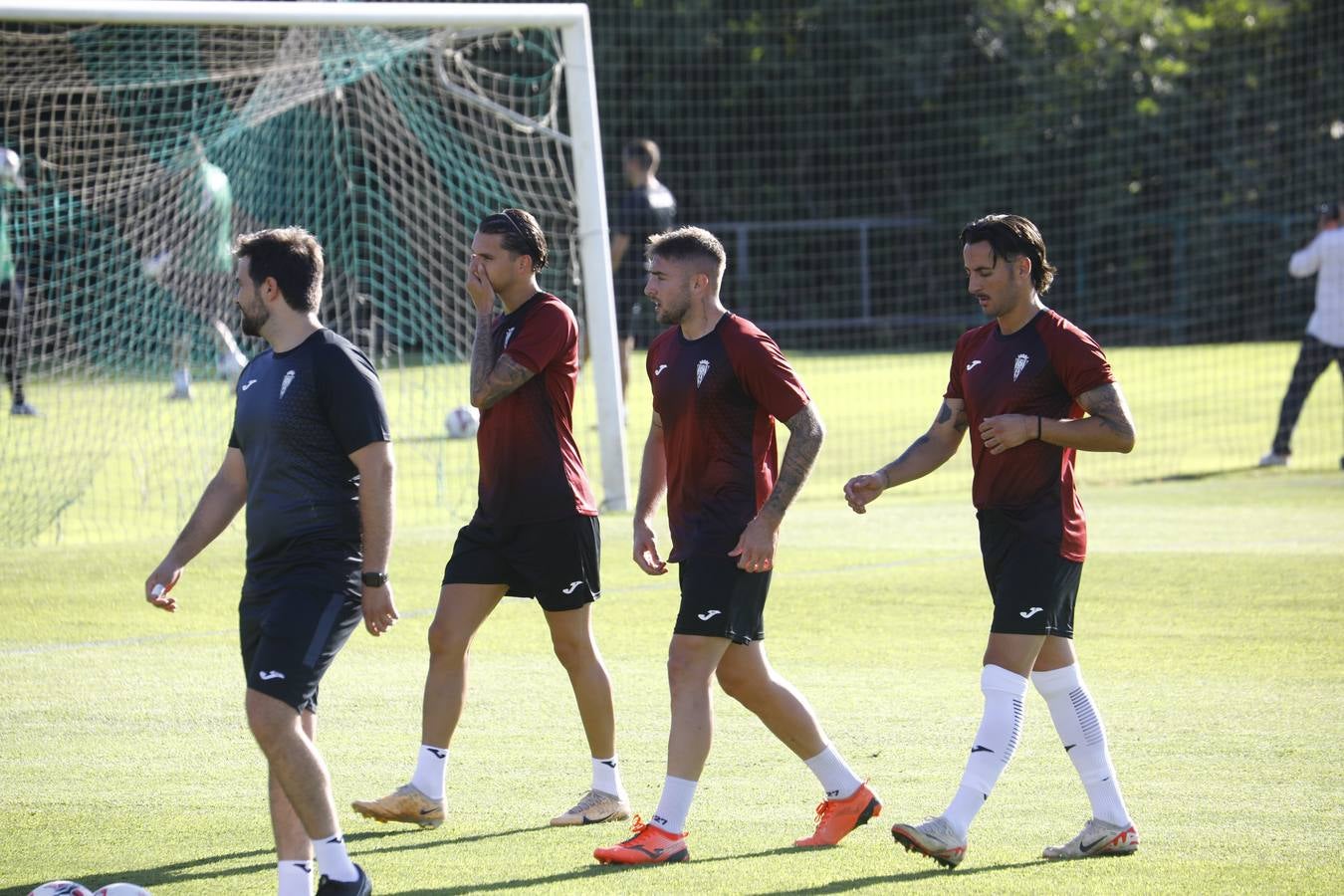 Las mejores imágenes del primer entrenamiento de pretemporada del Córdoba CF