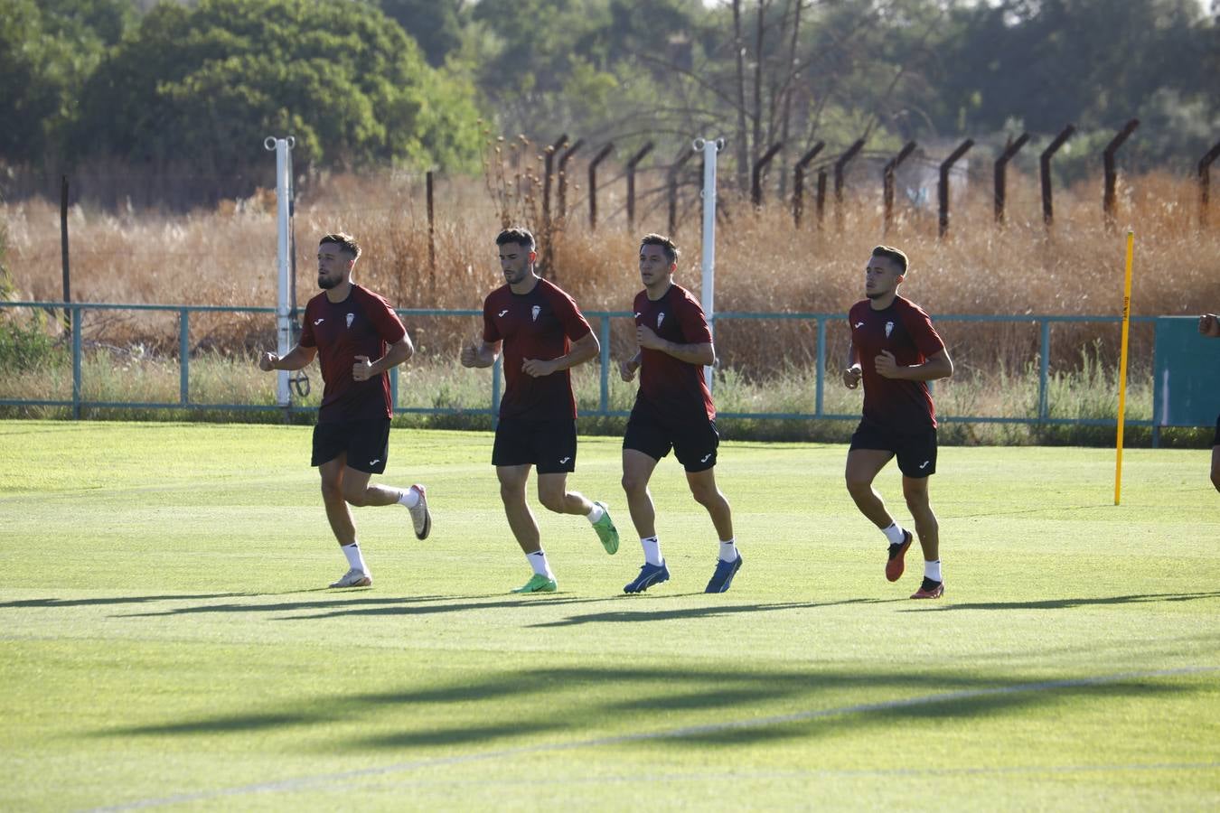 Las mejores imágenes del primer entrenamiento de pretemporada del Córdoba CF