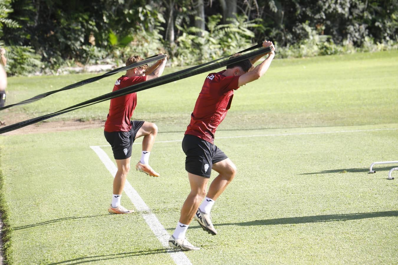 Las mejores imágenes del primer entrenamiento de pretemporada del Córdoba CF