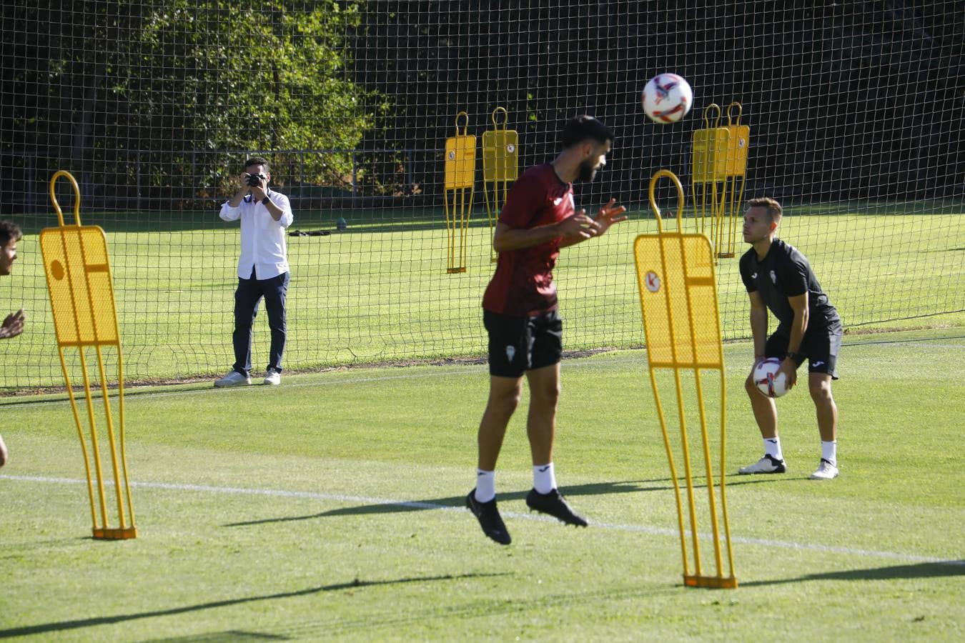 Las mejores imágenes del primer entrenamiento de pretemporada del Córdoba CF