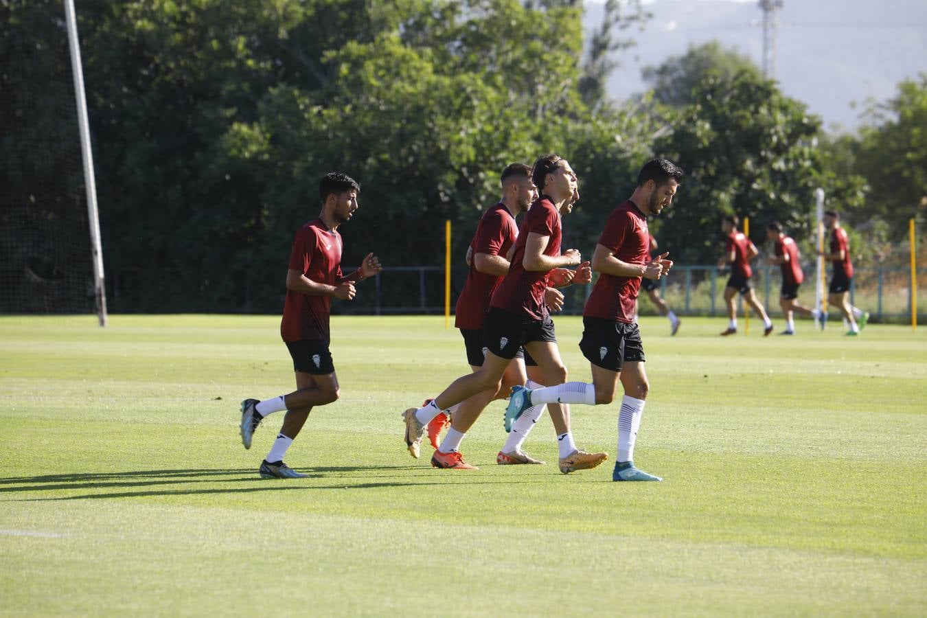 Las mejores imágenes del primer entrenamiento de pretemporada del Córdoba CF