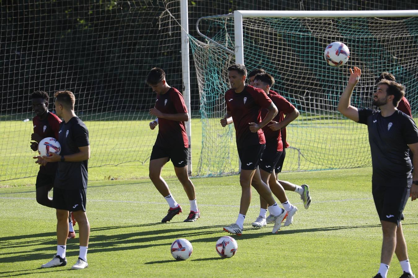 Las mejores imágenes del primer entrenamiento de pretemporada del Córdoba CF