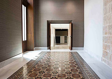 Imagen secundaria 1 - Imágenes del interior de la Casas Consistoriales de Almería tras la rehabilitación.