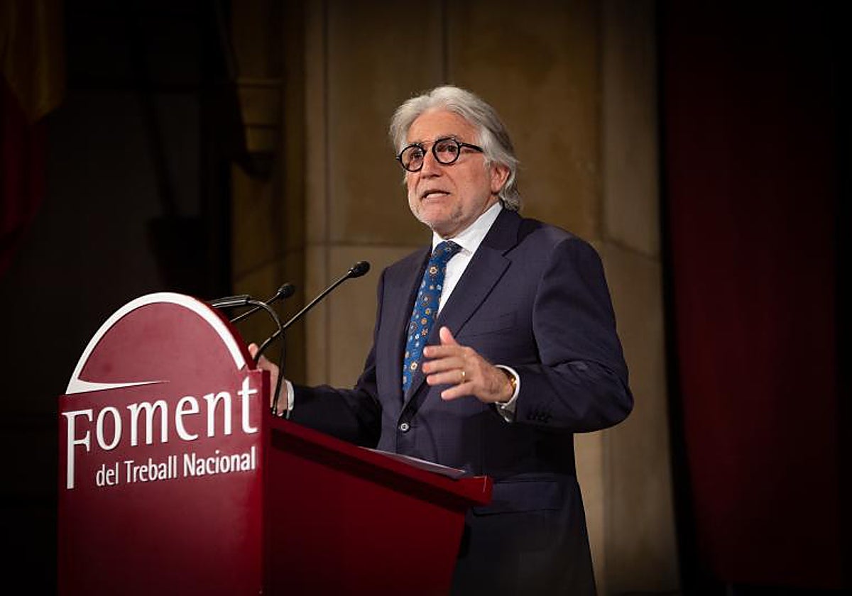 Josep Sánchez Llibre, presidente de Fomento del Trabajo