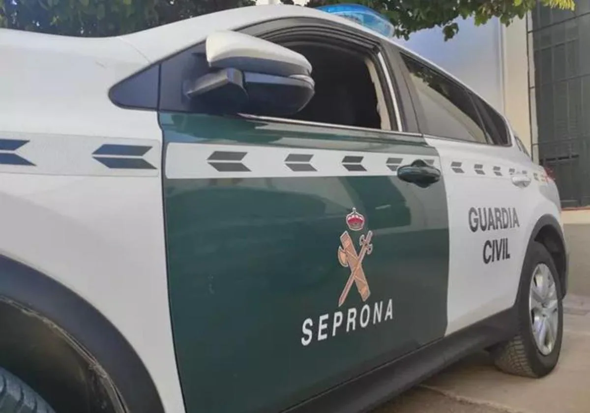 Una imagen de un vehículo de la Guardia Civil