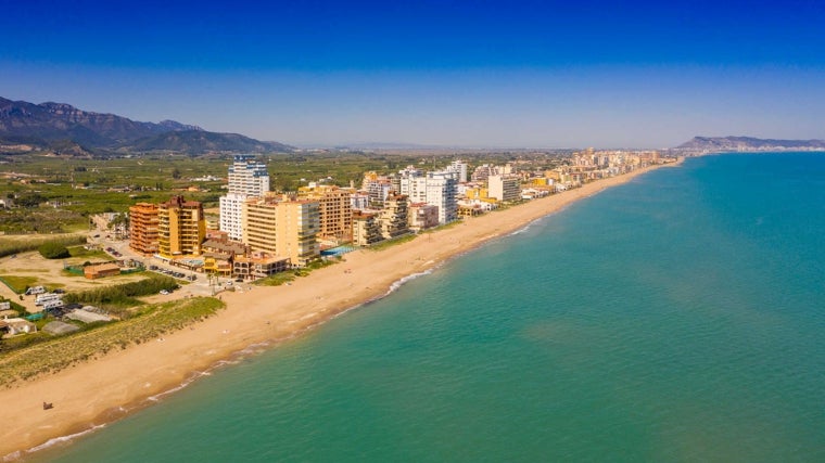 Imagen de archivo de la Playa de Tavernes de la Valldigna