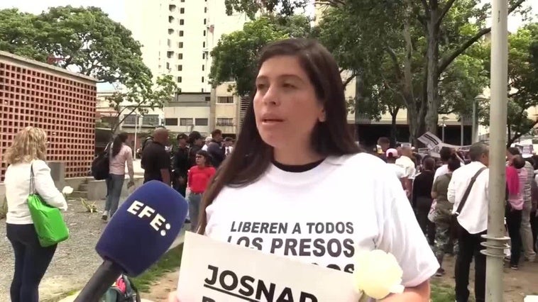 Familiares de "presos políticos" denuncian "condiciones inhumanas" en cárceles venezolanas