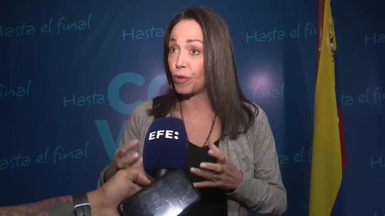 Machado dice que Maduro apela a la "fuerza bruta" ante ventaja electoral del antichavismo