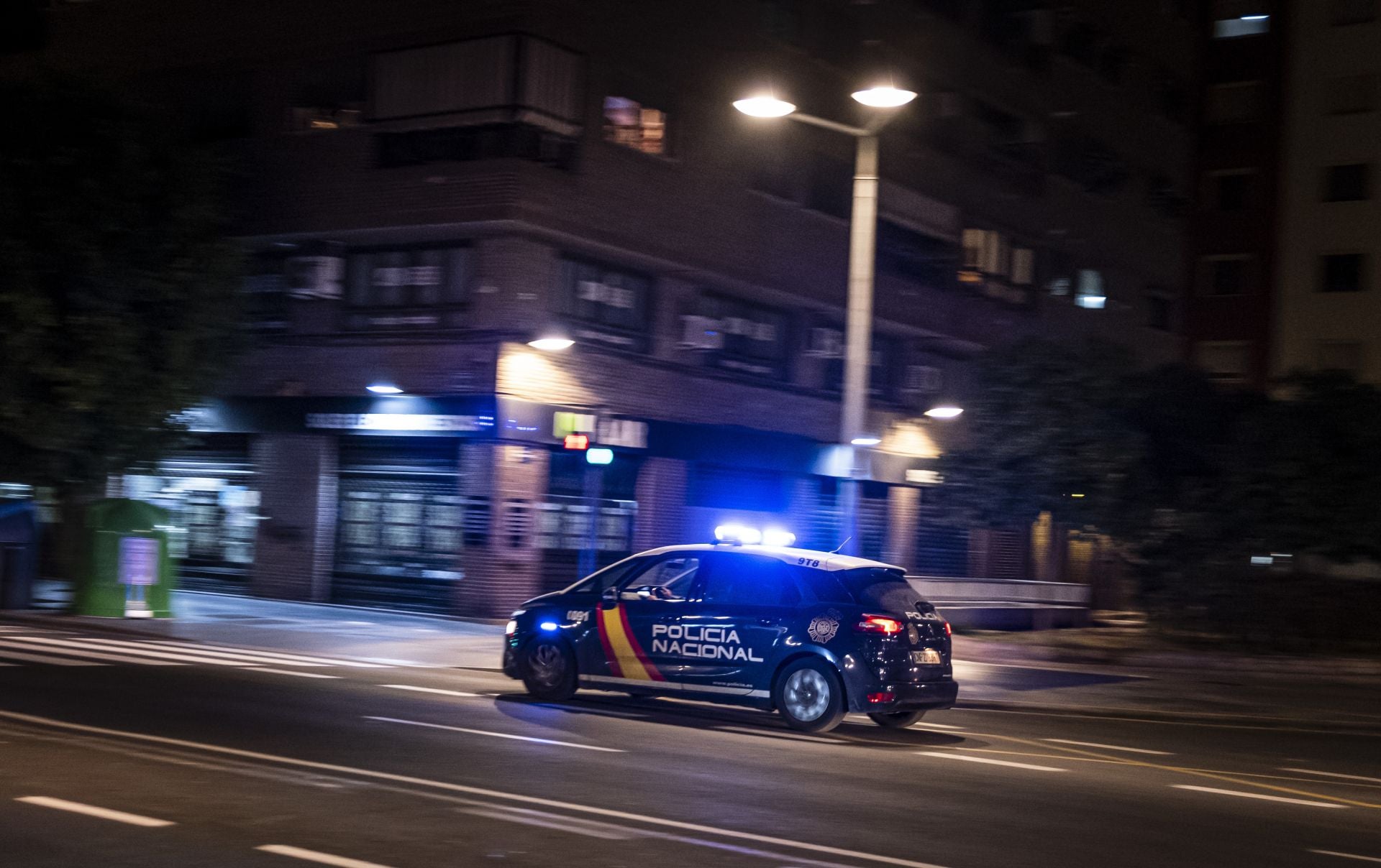 Un coche de la policía nacional de Valencia en una imagen de archivo