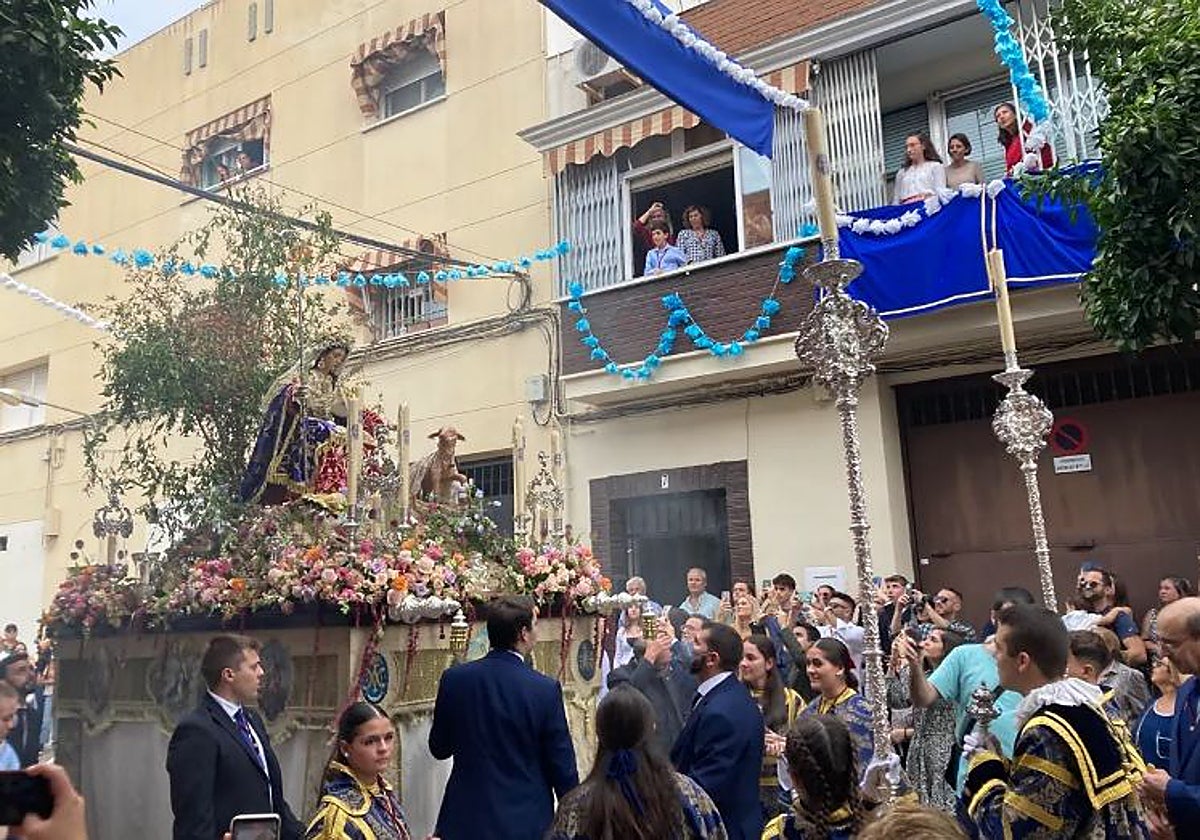 Cambio de Acompañamiento Musical en la Procesión de la Divina Pastora de la Vera-Cruz