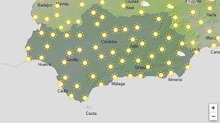 Predicción meteorológica de AEMET