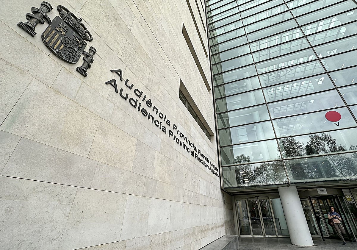 Imagen de archivo de la Ciudad de la Justicia de Valencia