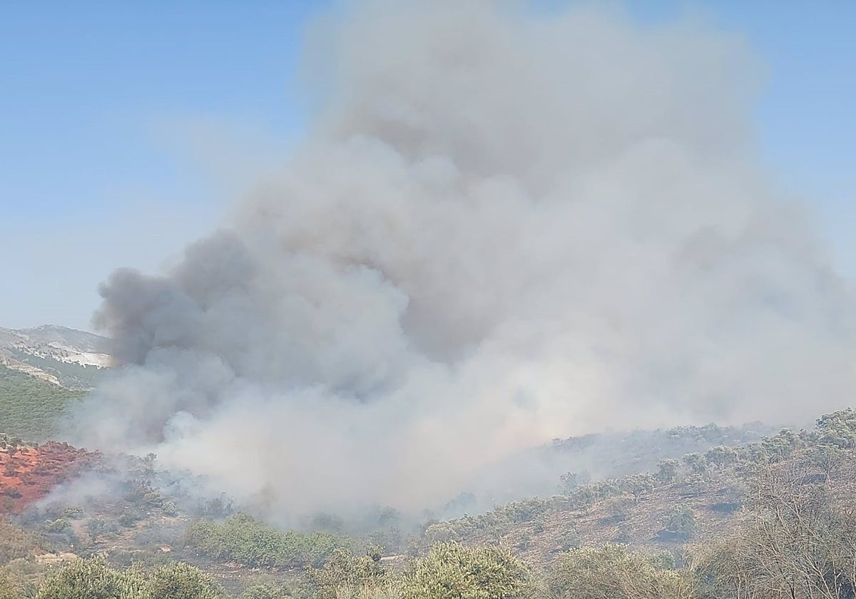 Incendio de Víznar
