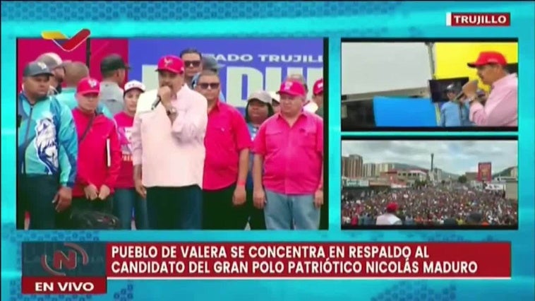 Maduro promete financiamientos a un millón de emprendedores, a seis días de las elecciones
