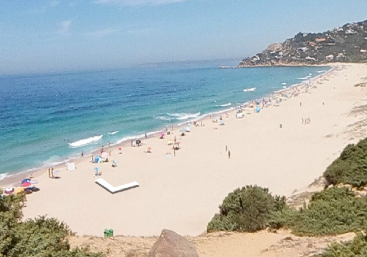 Imagen de una playa de la provincia de Cádiz