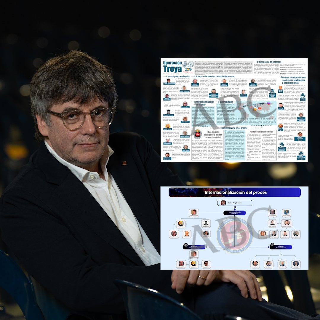 La Policía confirma que Puigdemont sí intentó llegar a Putin