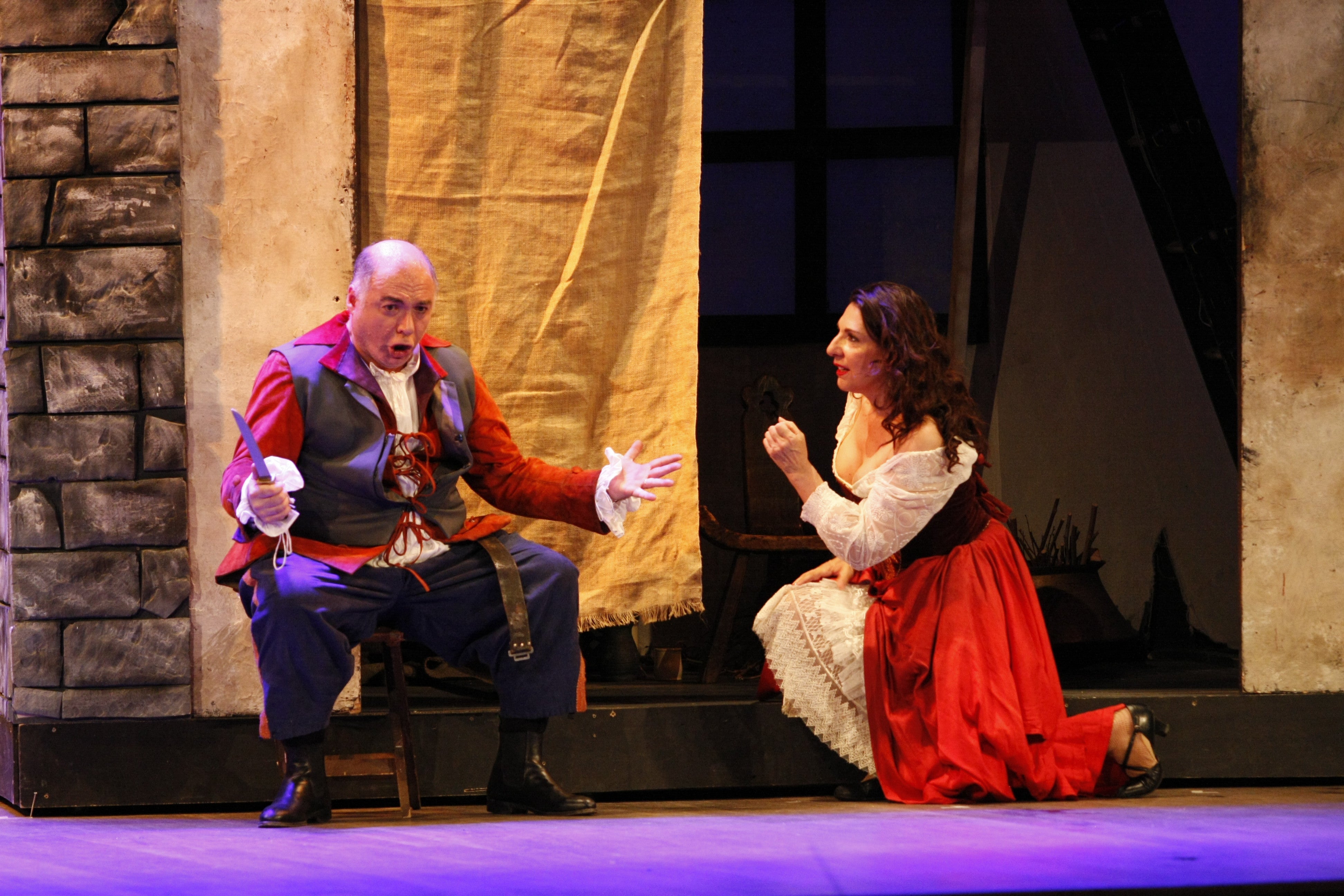 Las mejores imágenes del &#039;Rigoletto&#039; de Verdi en el Festival de Teatro, Música y Danza de Priego