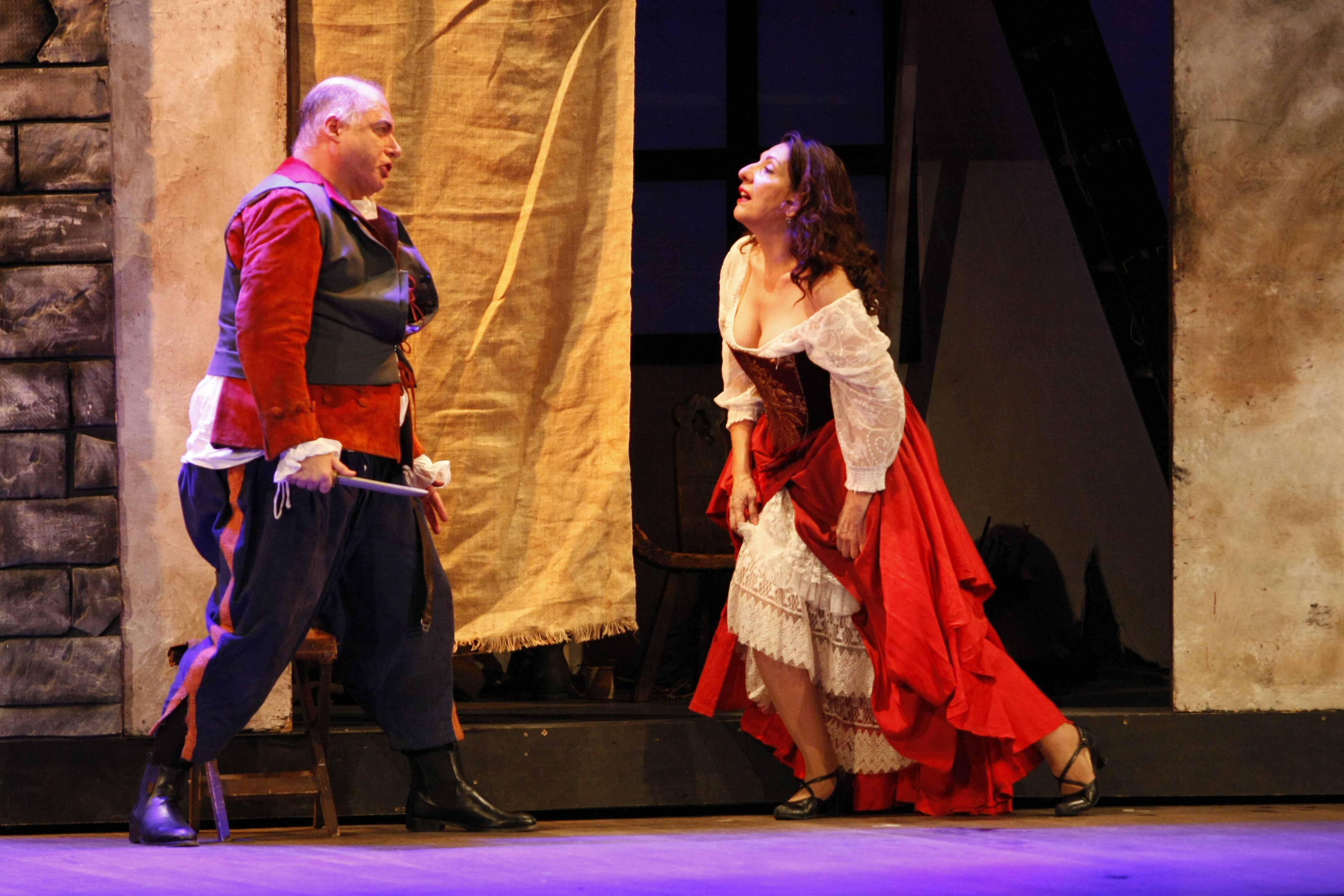 Las mejores imágenes del &#039;Rigoletto&#039; de Verdi en el Festival de Teatro, Música y Danza de Priego