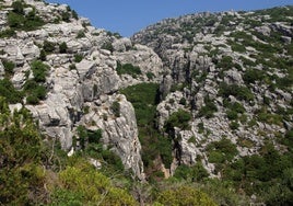 Denuncian la extracción masiva de piedras de un espacio natural de Málaga para los rellenos de Gibraltar