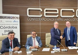 Cajasur y CECO crean una línea de préstamos con 2.000 millones para inversiones sostenibles de las empresas cordobesas