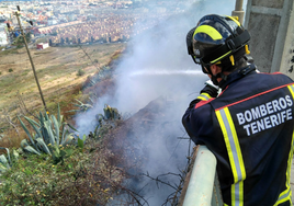 Extinguido un conato de incendio declarado esta madrugada en Tenerife