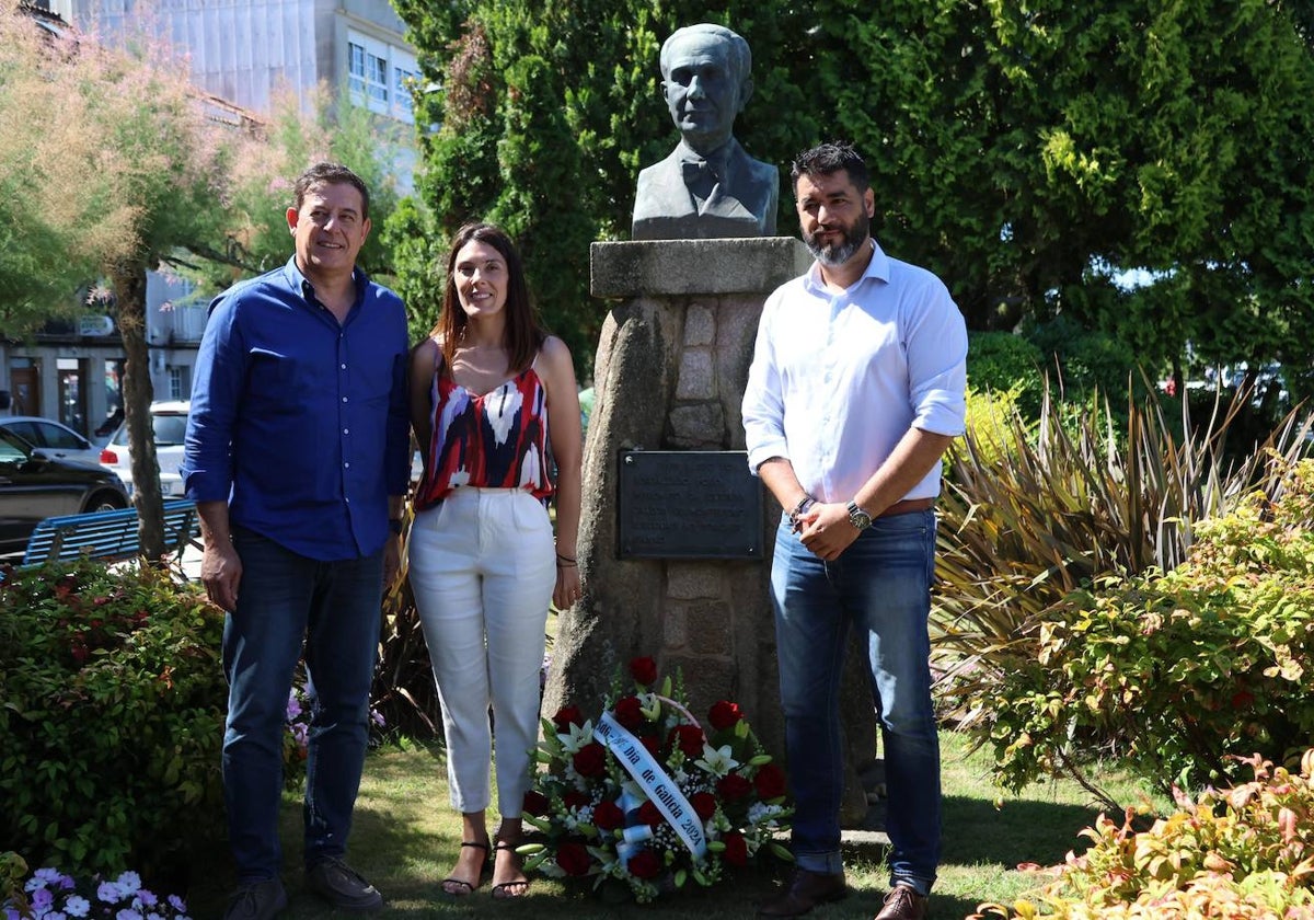 José Ramón Goméz Besteiro este jueves en Rianxo