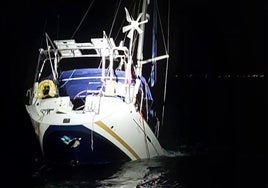 Un grupo de orcas hunden un velero en el que viajaban tres personas en la costa de Barbate