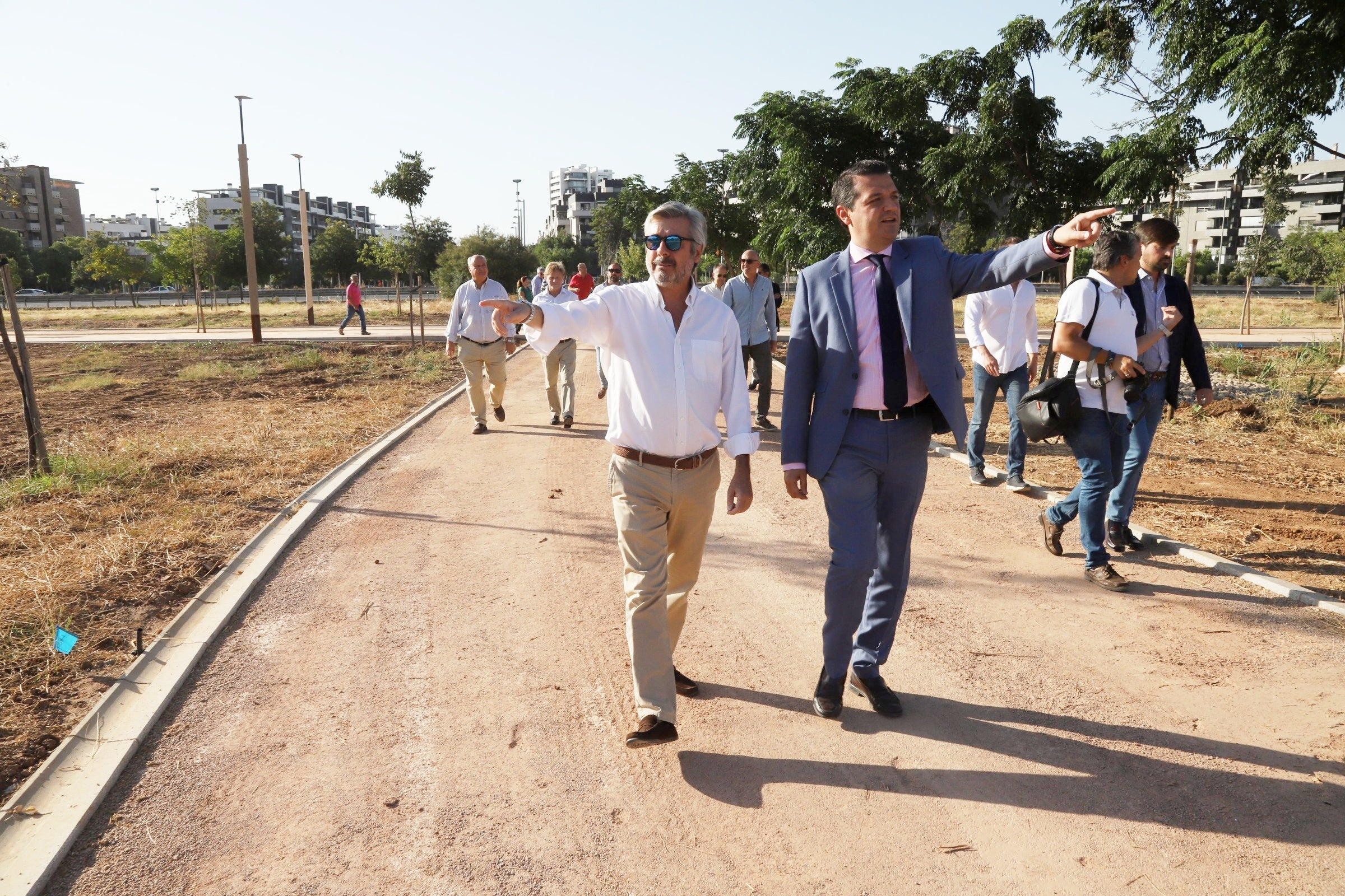 El estreno de otra parte del Parque del Flamenco de Córdoba, en imágenes