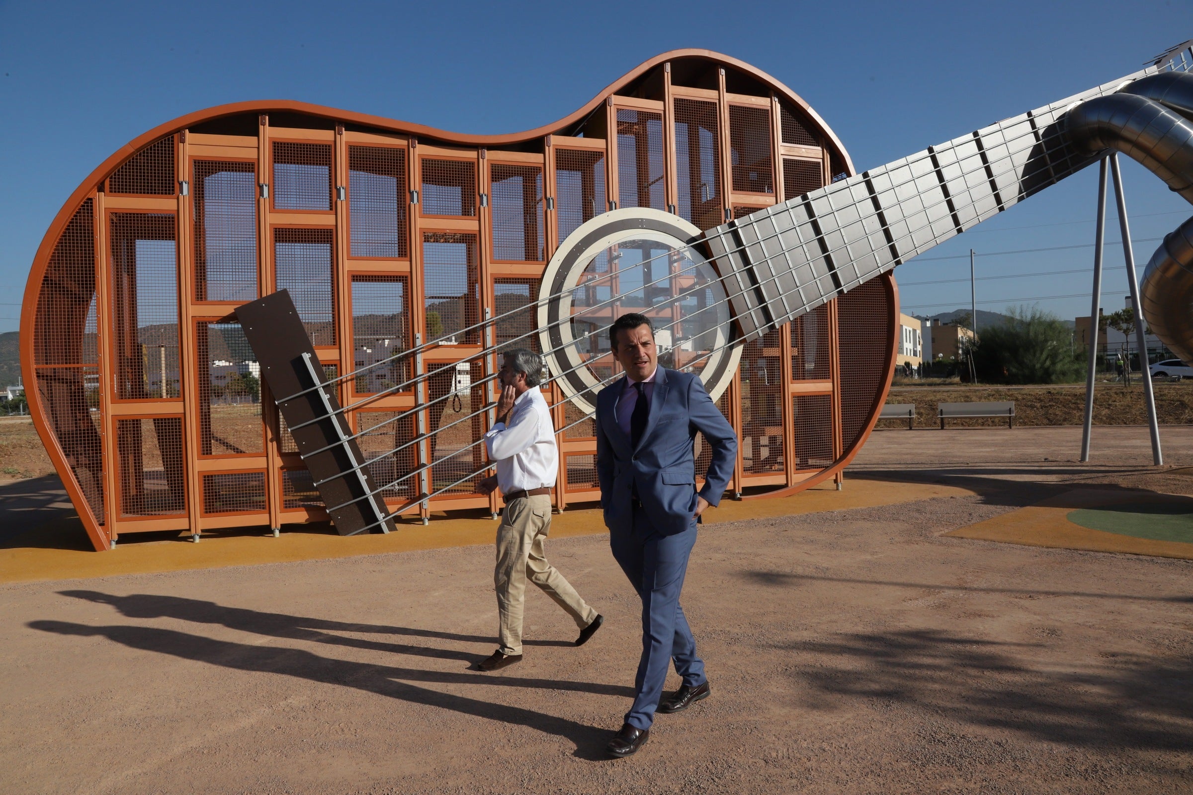 El estreno de otra parte del Parque del Flamenco de Córdoba, en imágenes