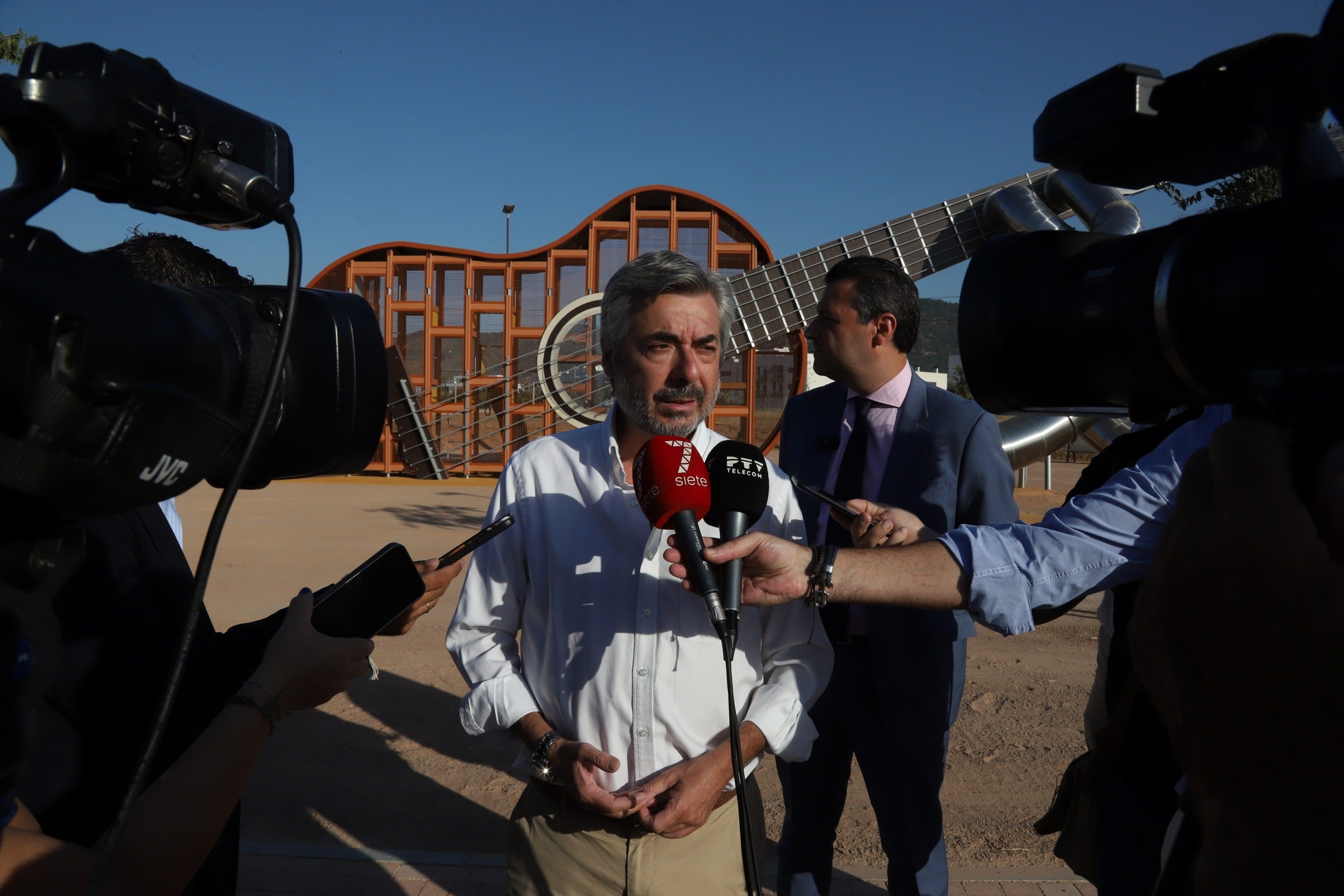 El estreno de otra parte del Parque del Flamenco de Córdoba, en imágenes