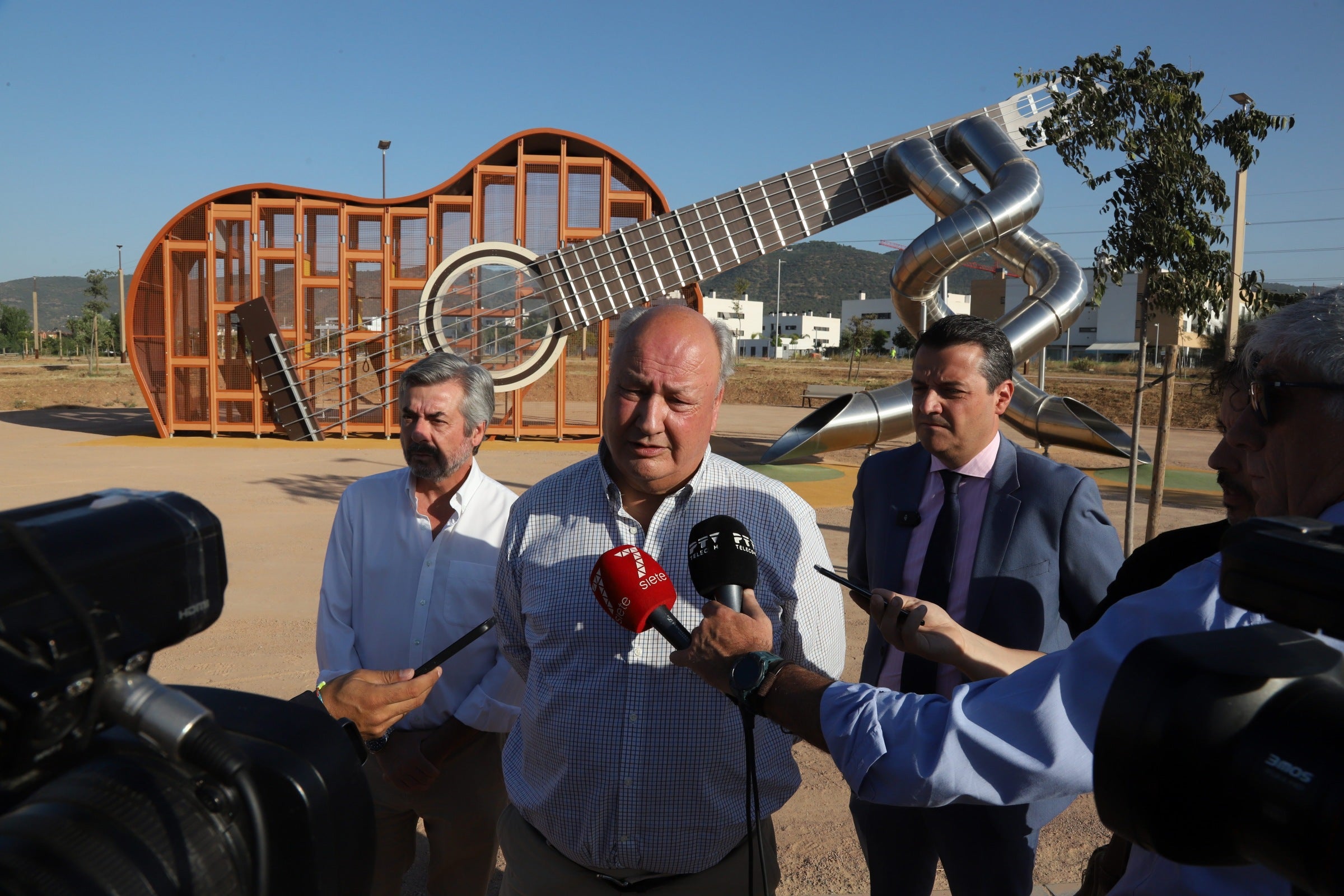 El estreno de otra parte del Parque del Flamenco de Córdoba, en imágenes