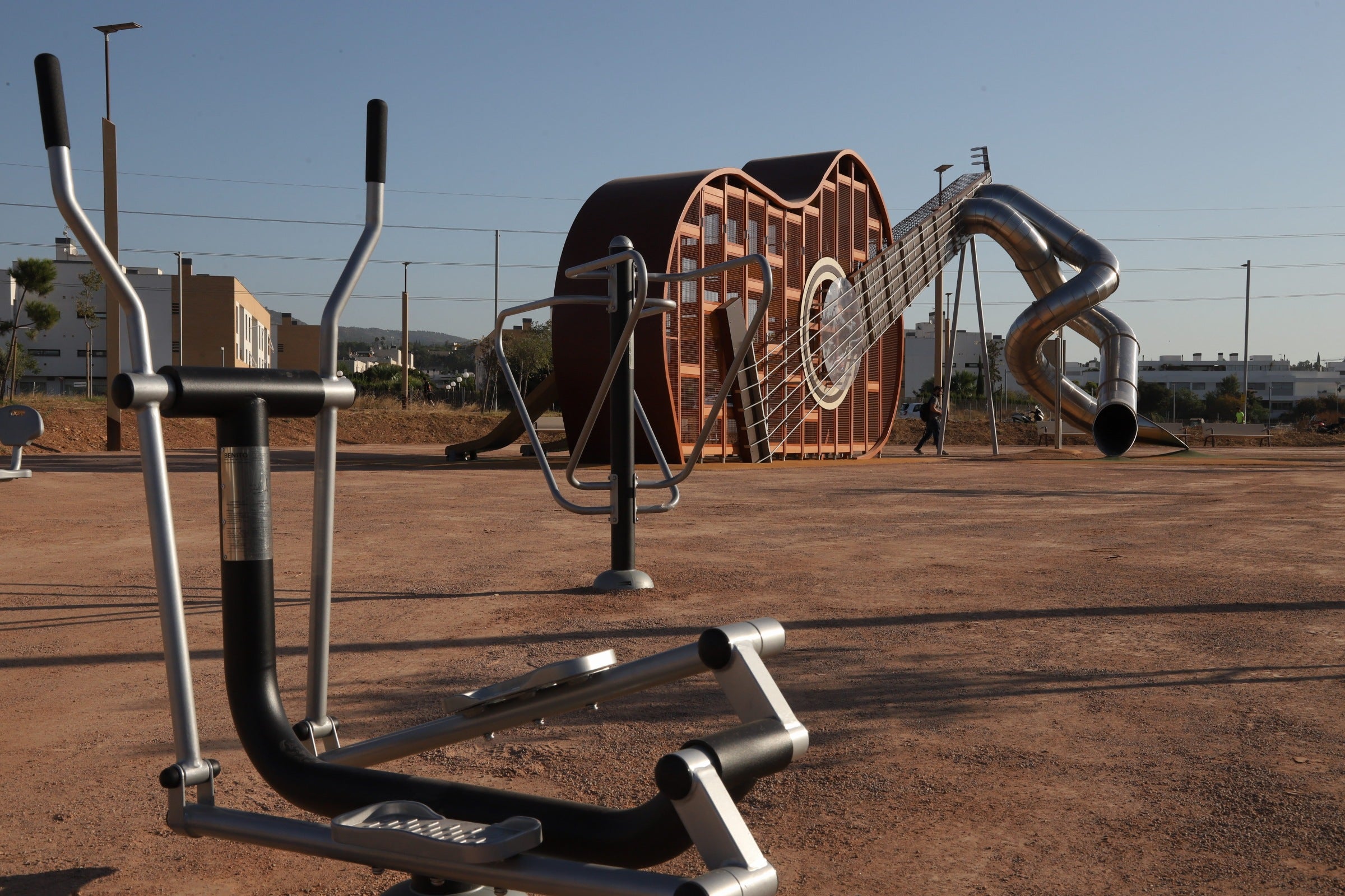 El estreno de otra parte del Parque del Flamenco de Córdoba, en imágenes