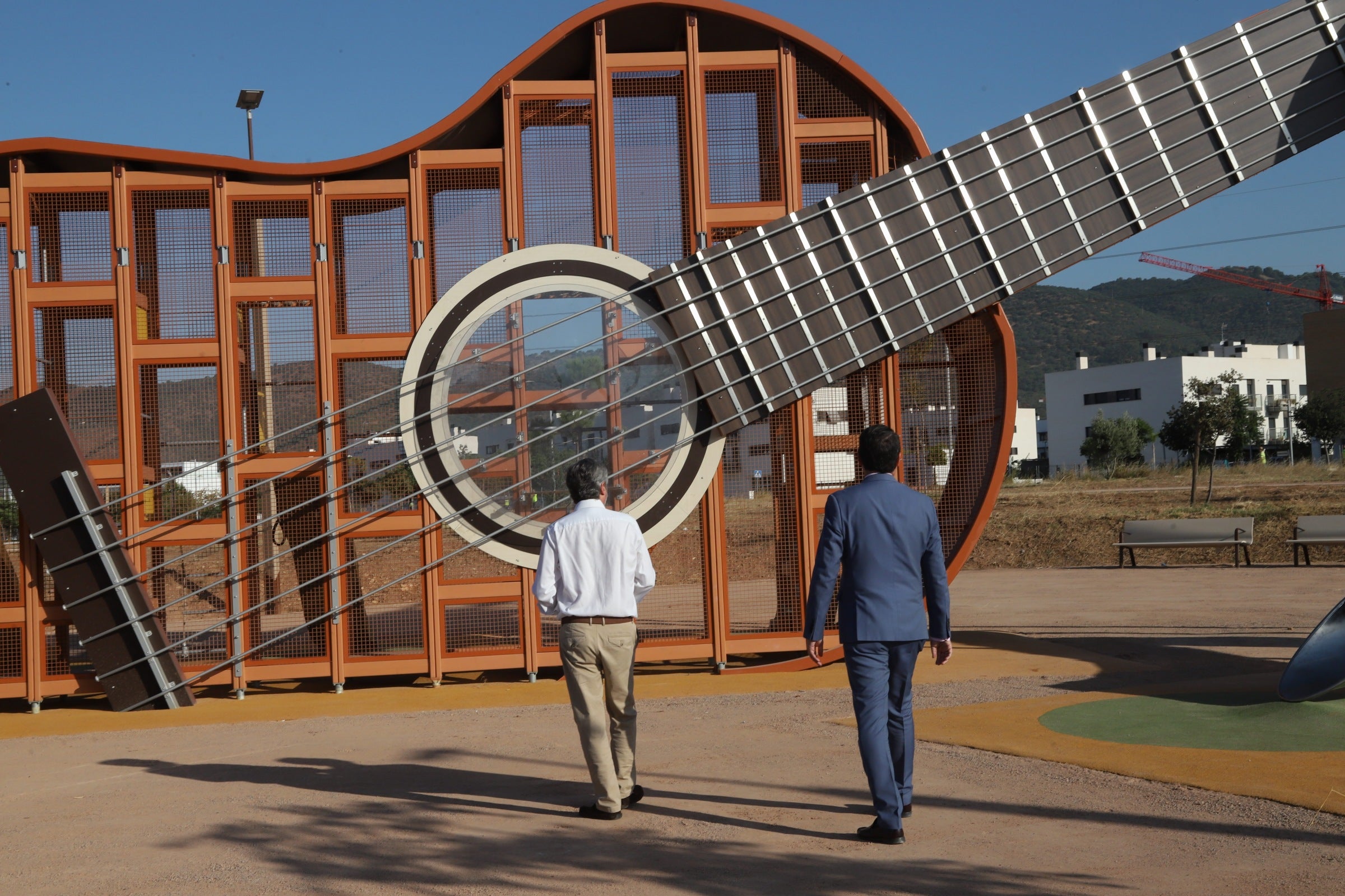 El estreno de otra parte del Parque del Flamenco de Córdoba, en imágenes