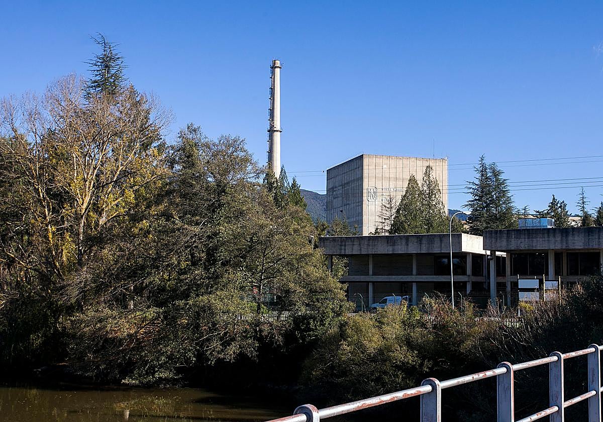 La central nuclear de Garoña, en Burgos