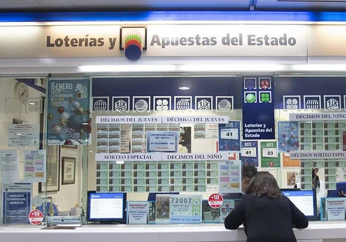 Una administración de lotería