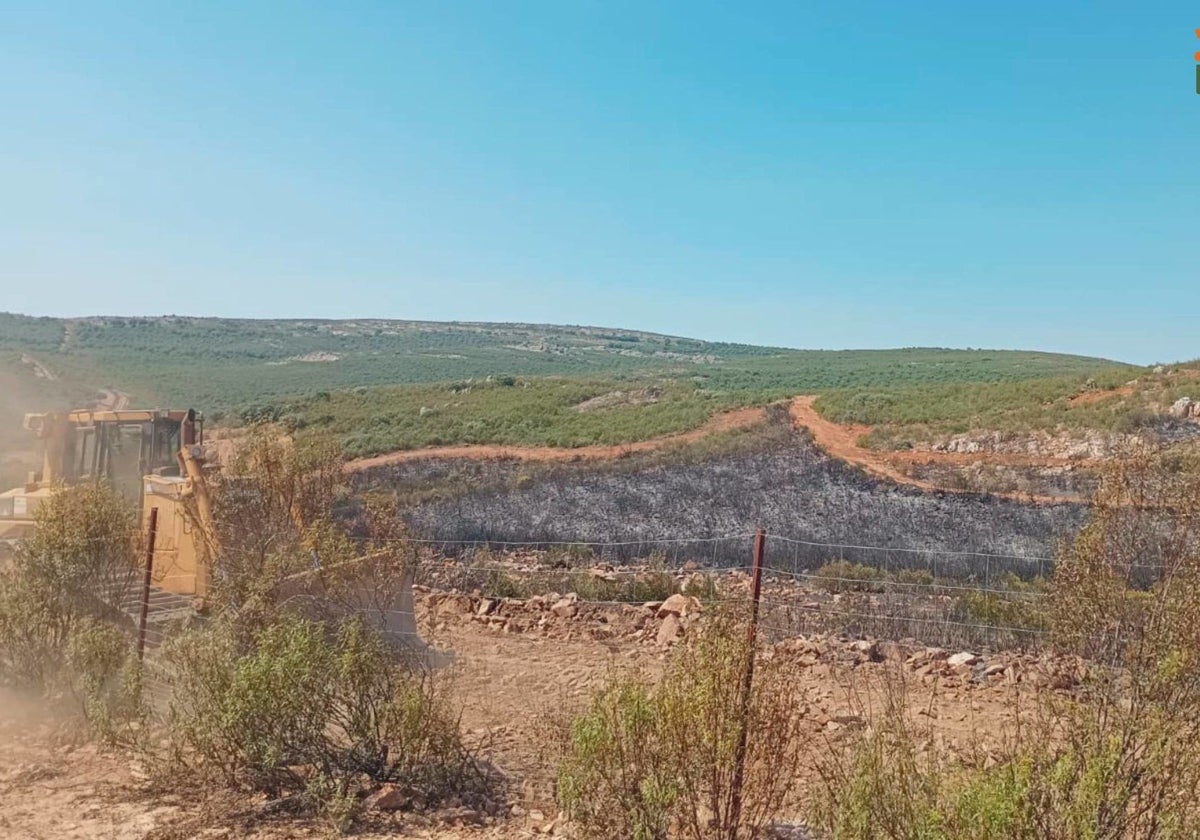 El incendio ha calcinado 600 hectáreas desde el pasado miércoles