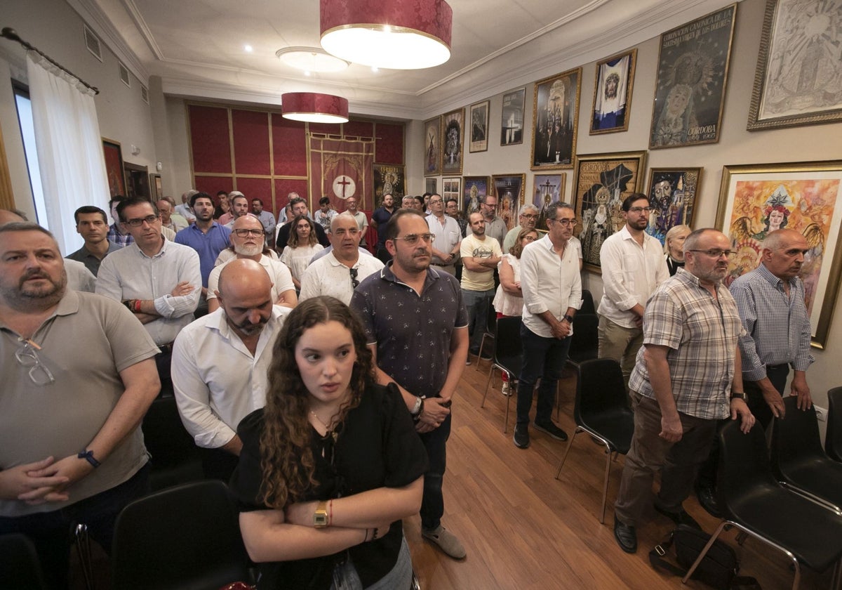 Asistentes a la asamblea de elecciones de la Agrupación, el pasado mes de junio