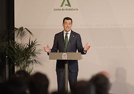 Juanma Moreno sobre el acuerdo entre PSC y ERC en Cataluña: «Es un mazazo al principio de solidaridad entre los españoles»