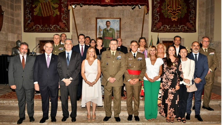 El teniente general Luis Sáez Rocandio, nuevo jefe del CGTAD y máxima autoridad militar en la Comunidad Valenciana