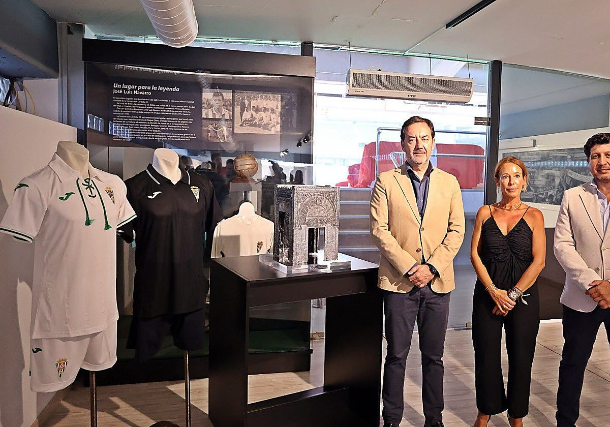 Imagen del acto de presentación de la segunda edición del Trofeo Puertas de Córdoba celebrado esta mañana