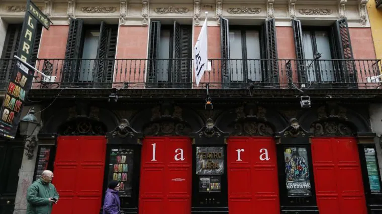 Fachada del Teatro Lara