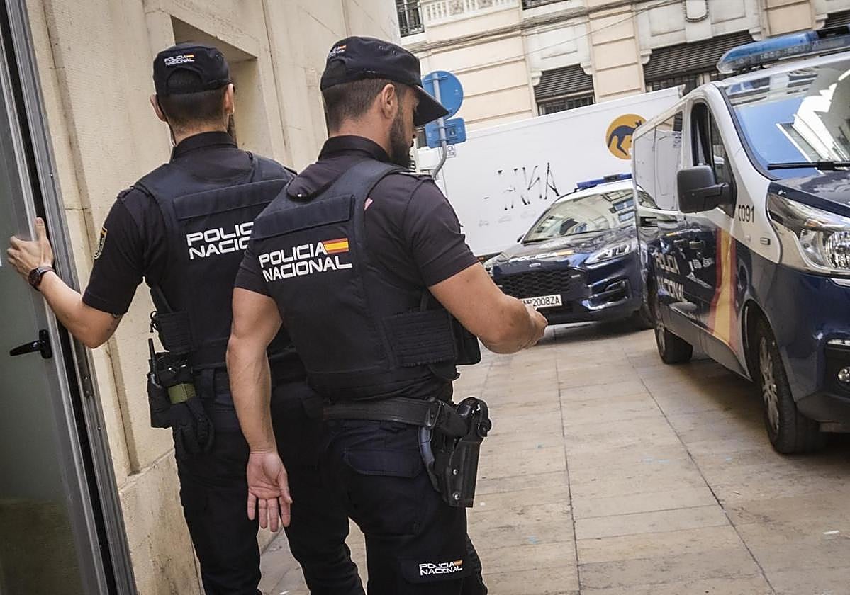 Agentes de la Policía Nacional en una imagen de archivo