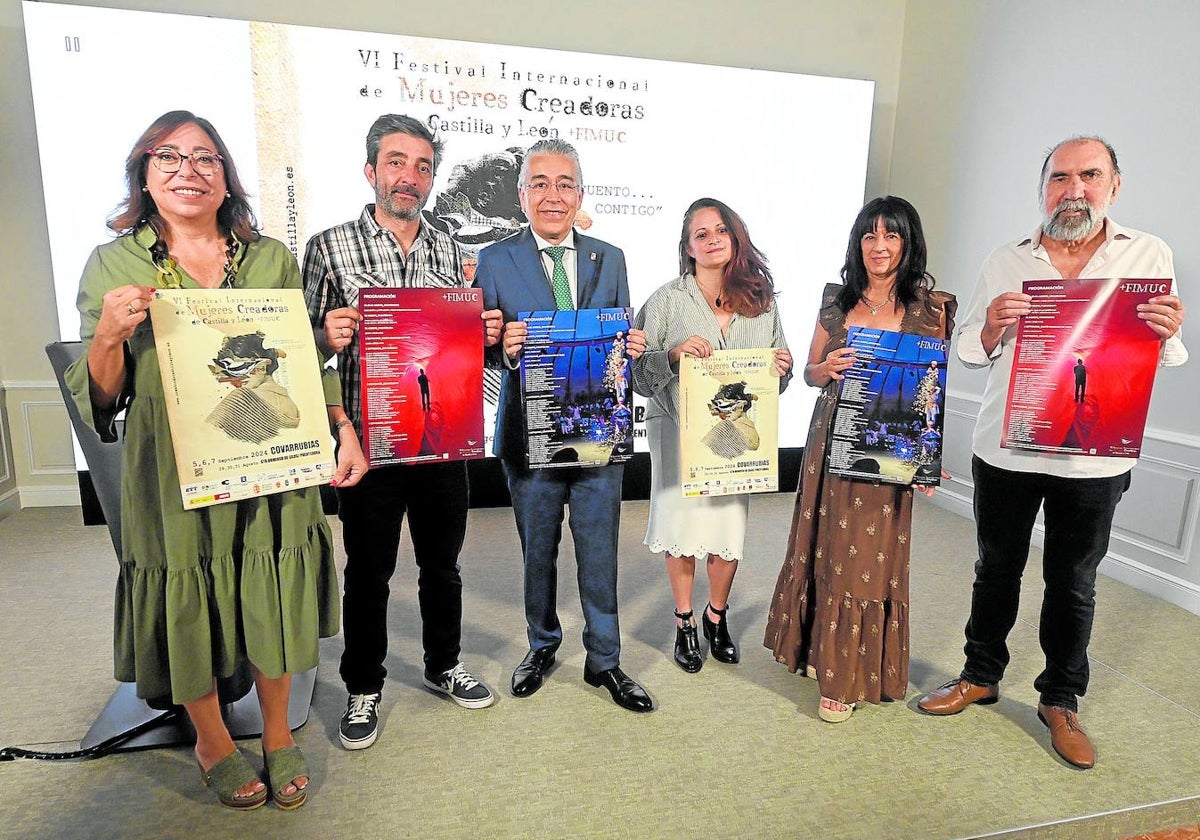 Presentación del Festival de Mujeres Creadoras de Castilla y León en la Diputación de Burgos