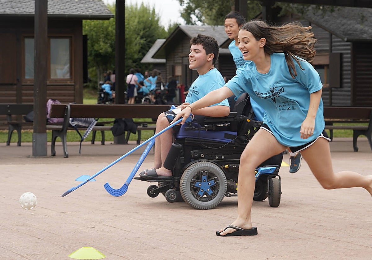 Inauguración del campamento del Bosque de los Sueños de Aspaymen Cubillos del Sil (León)
