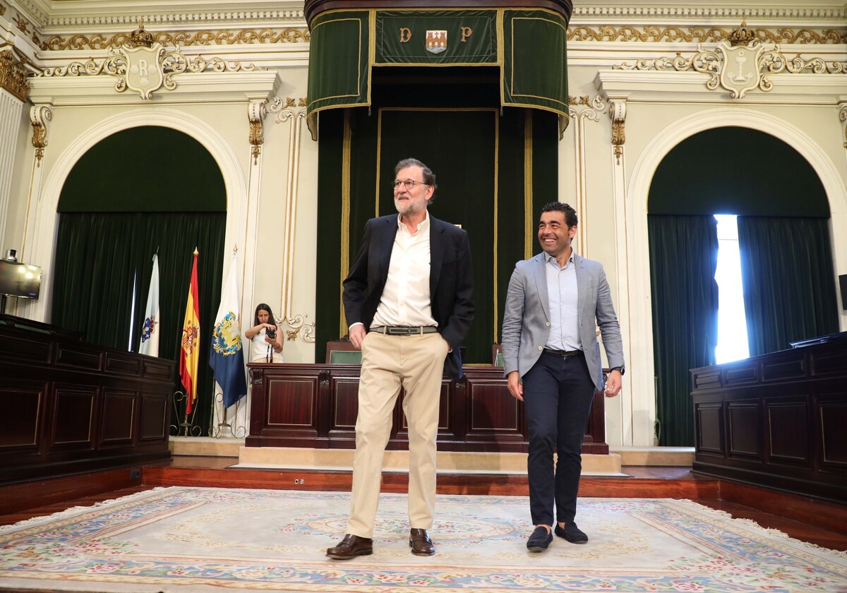 Visita Rajoy Diputación Pontevedra