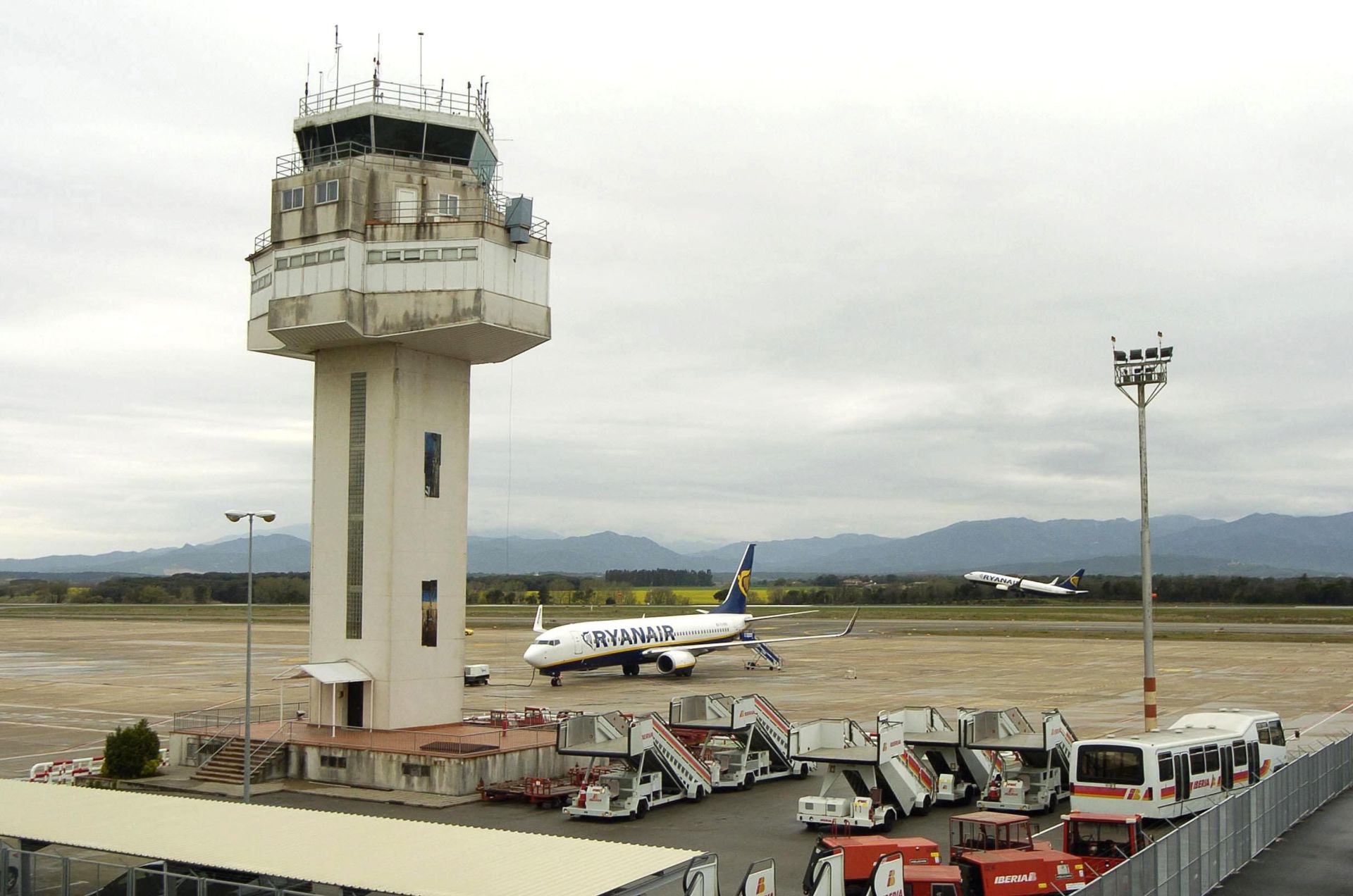 El aeropuerto Girona-Costa Brava en una imagen de archivo