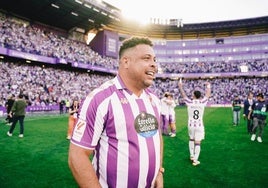 Ronaldo Nazário continuará al frente del Real Valladolid y aportará más capital